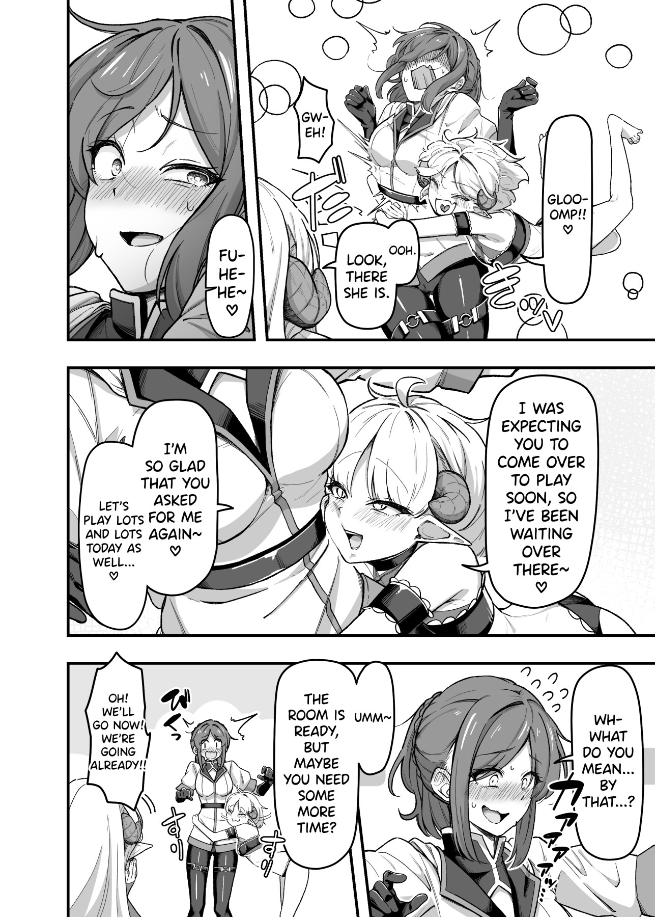 Hentai Manga Comic-I'll Tickle You a Whole Bunch, So Squirt Lots!-Read-3